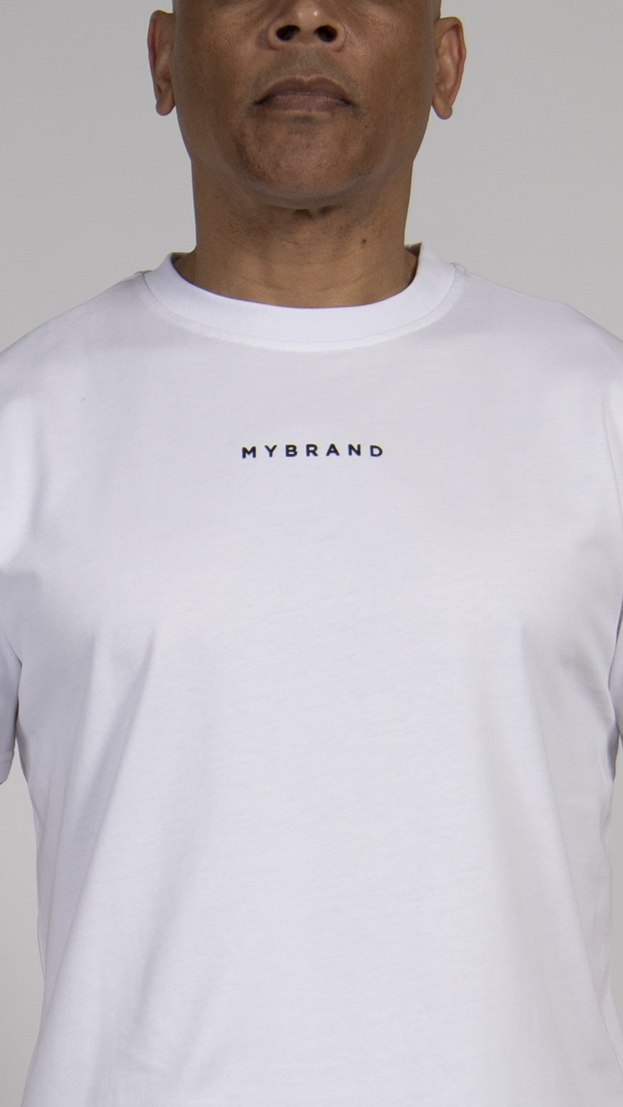 MY BRAND BACK TEXT T-SHIRT WHITE | WHITE