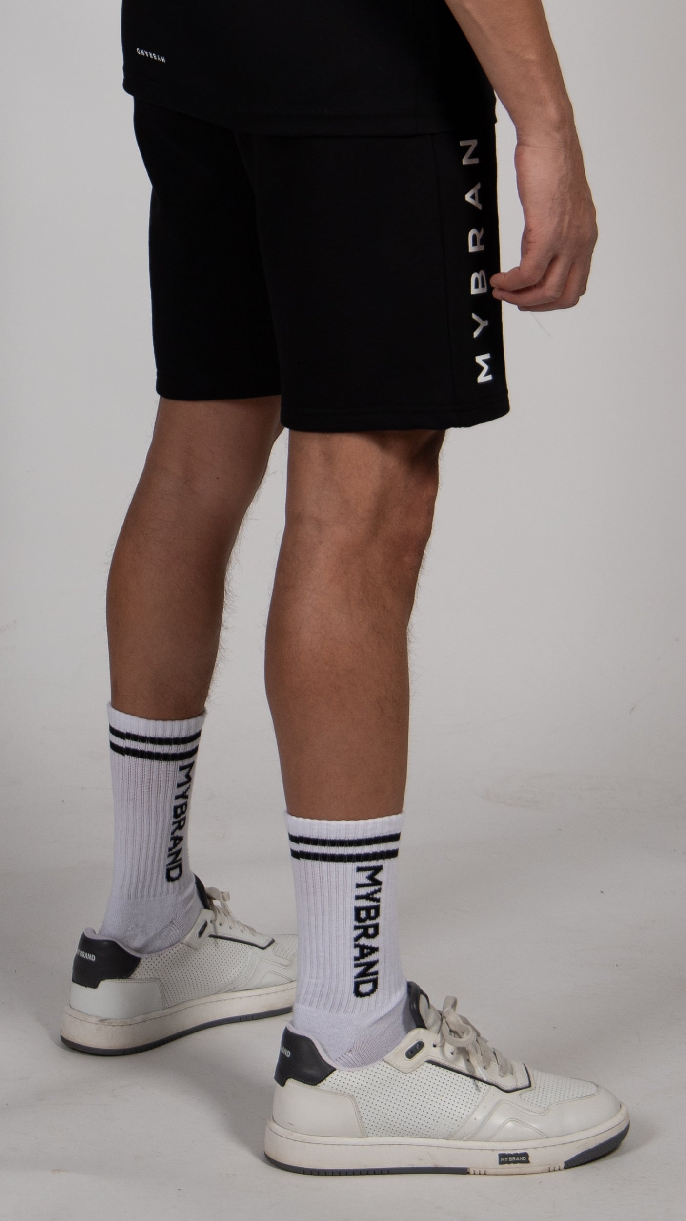 MYBRAND Signature Series: Classic Logo Short | BLACK