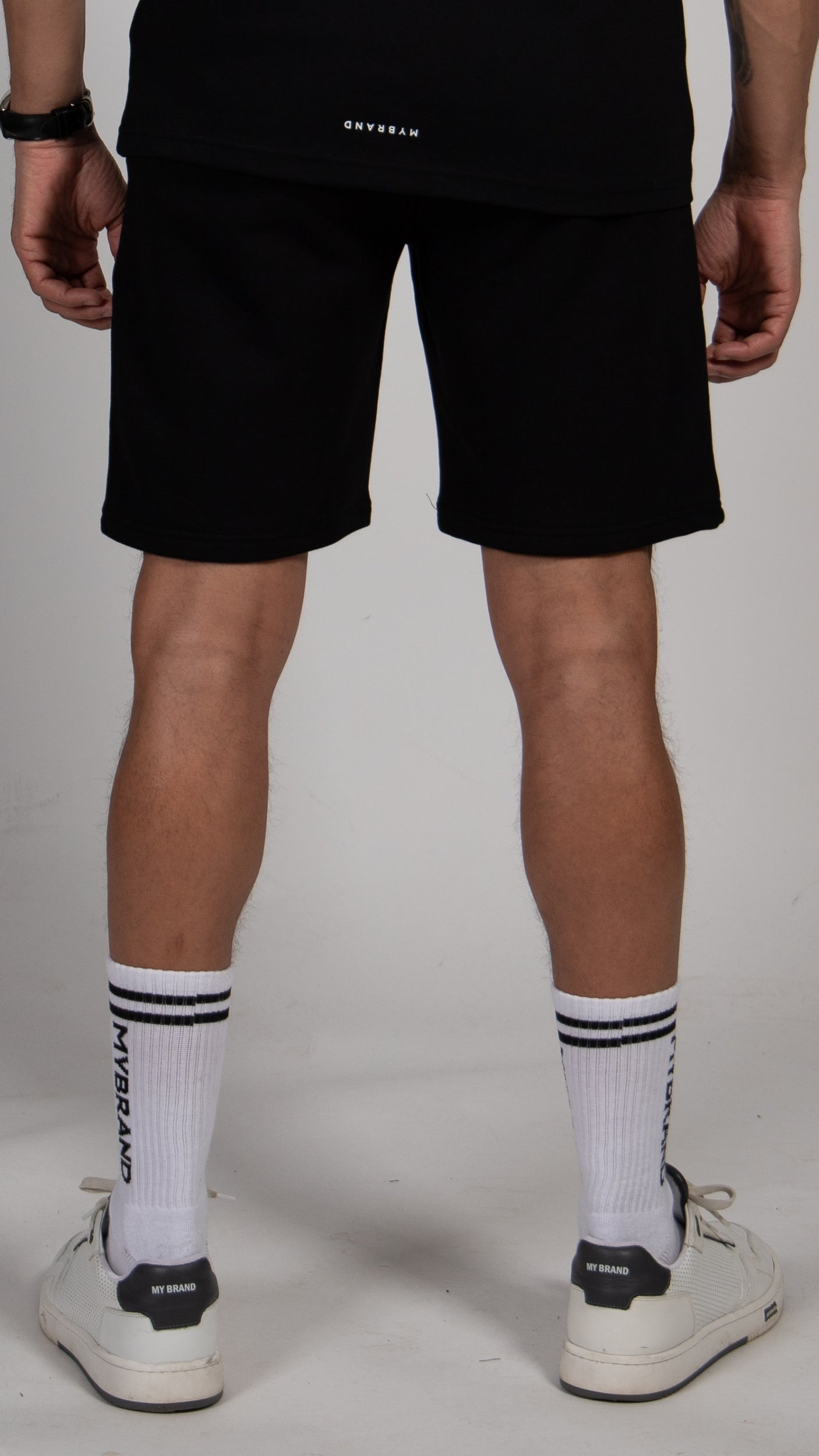 MYBRAND Signature Series: Classic Logo Short | BLACK