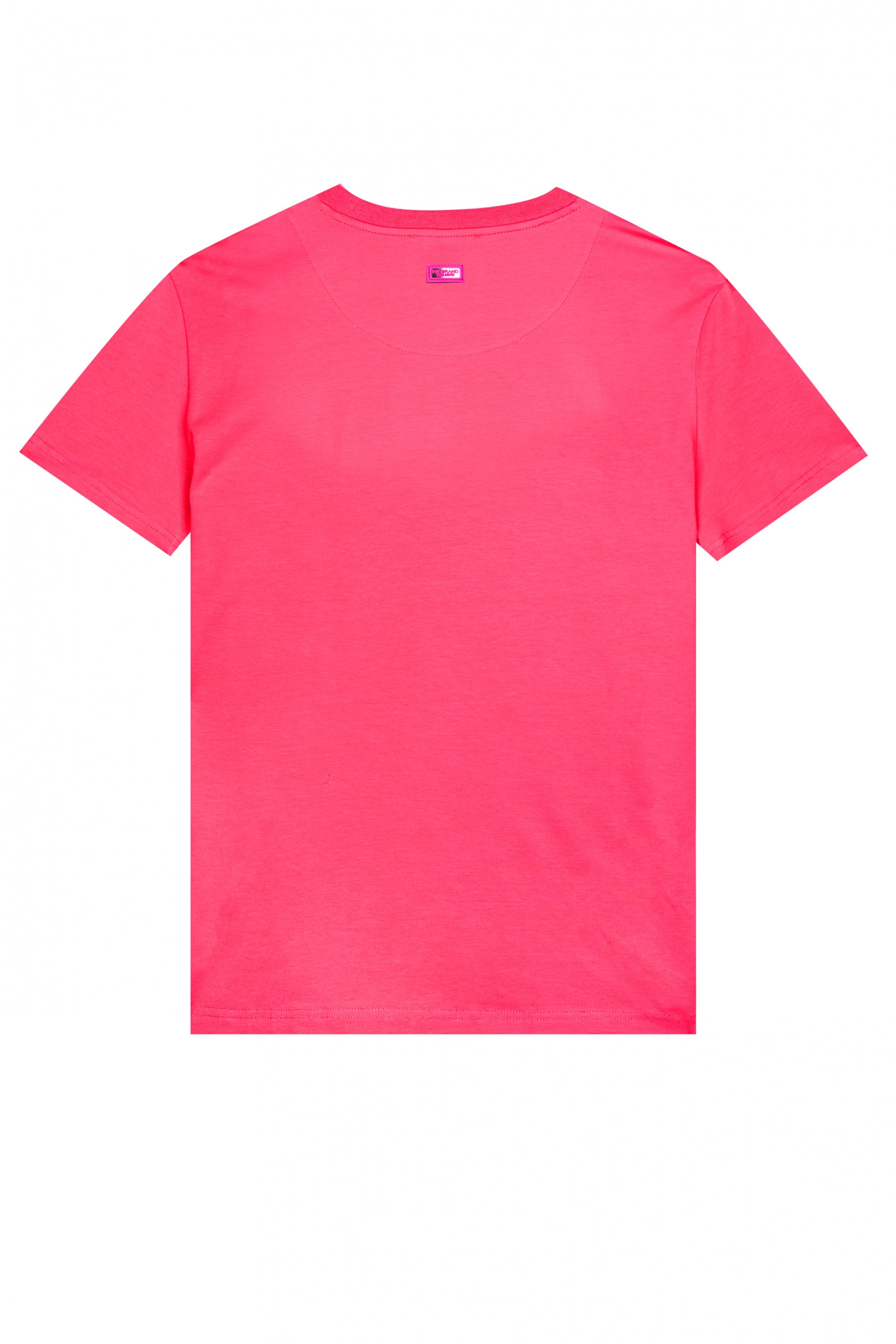 CHEST LOGO NEON T-SHIRT | NEON PINK