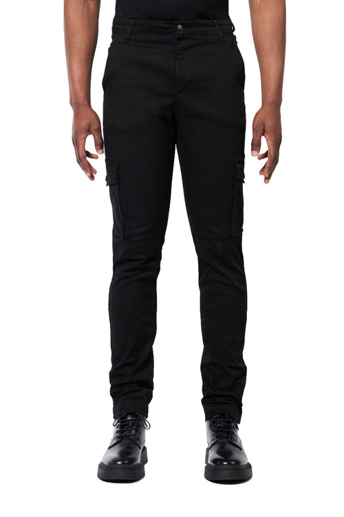 BASIC CARGO PANTS | BLACK