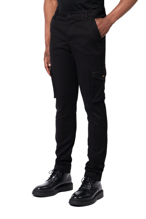 BASIC CARGO PANTS | BLACK