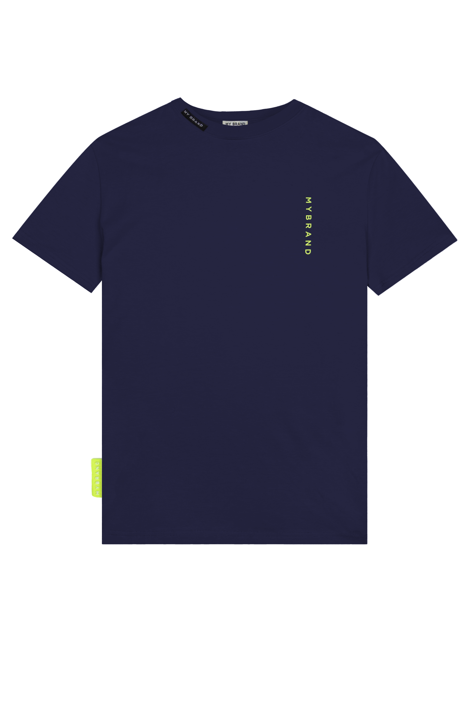 Basic Swim Capsule Tshirt Navy Neon
