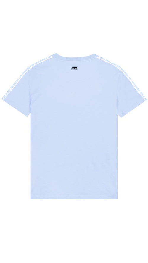 MB LOGO TAPING T-SHIRT | BLUE