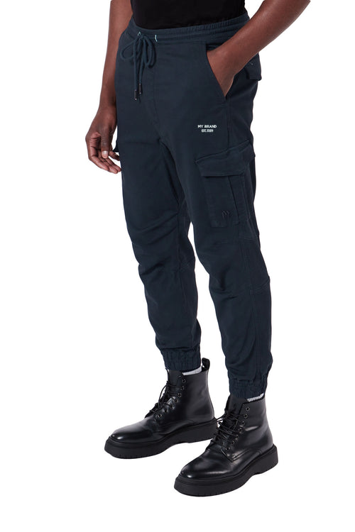 COMBALA CUFFED CARGO POCKET | BLUE