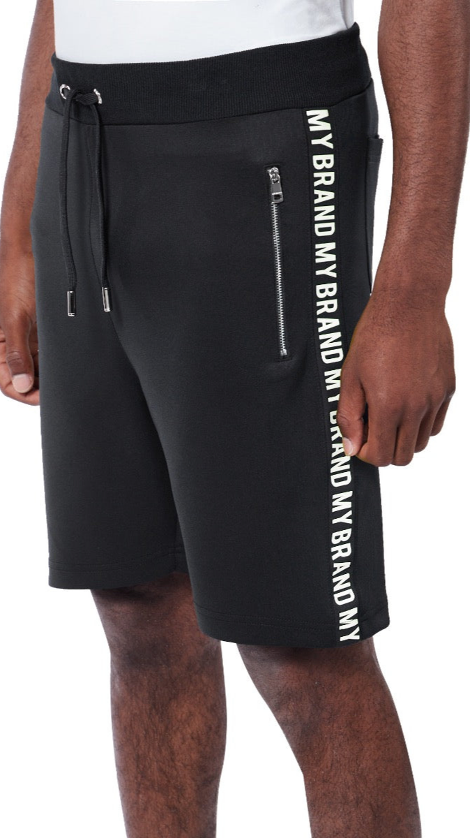 My Brand Tape Short | BLACK