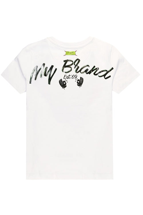 MY BRAND OK T-SHIRT | WHITE