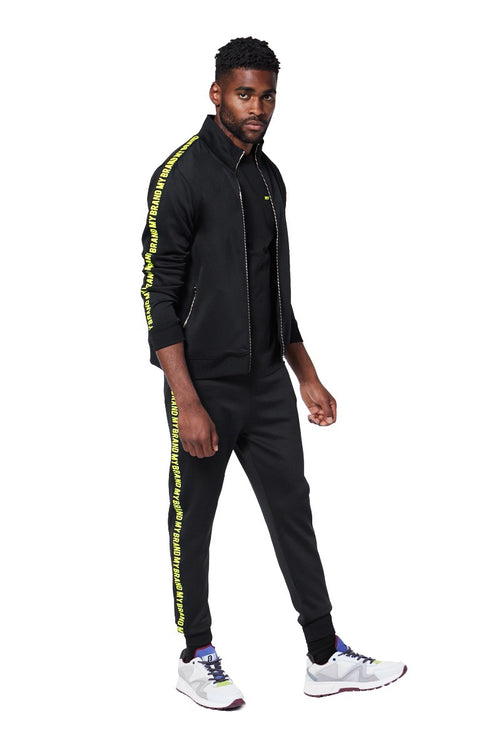 MY BRAND TAPE TRACKSUIT | BLACK