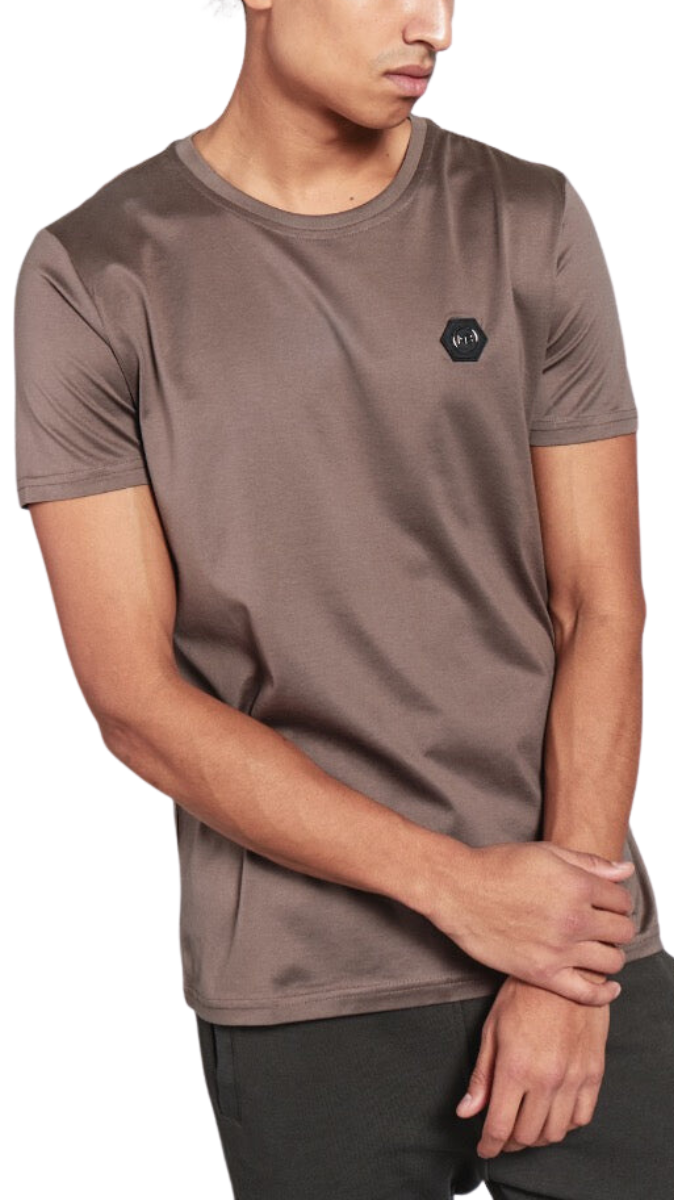 MB Chest Badge Shirt Brown