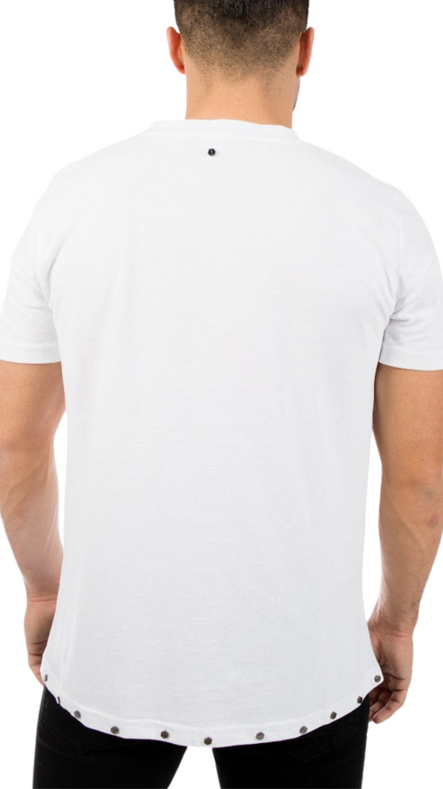Studded T-Shirt White