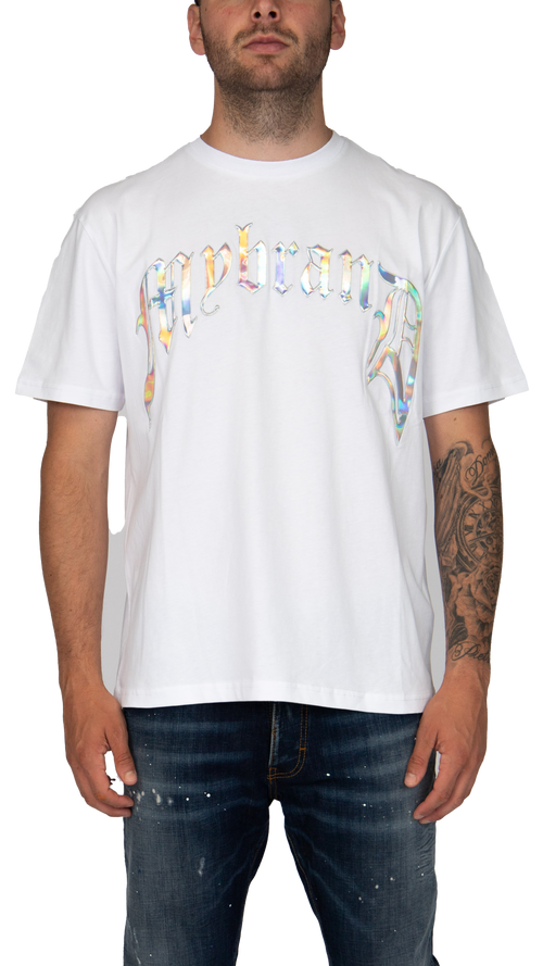 Chrome print mybrand white | WHITE