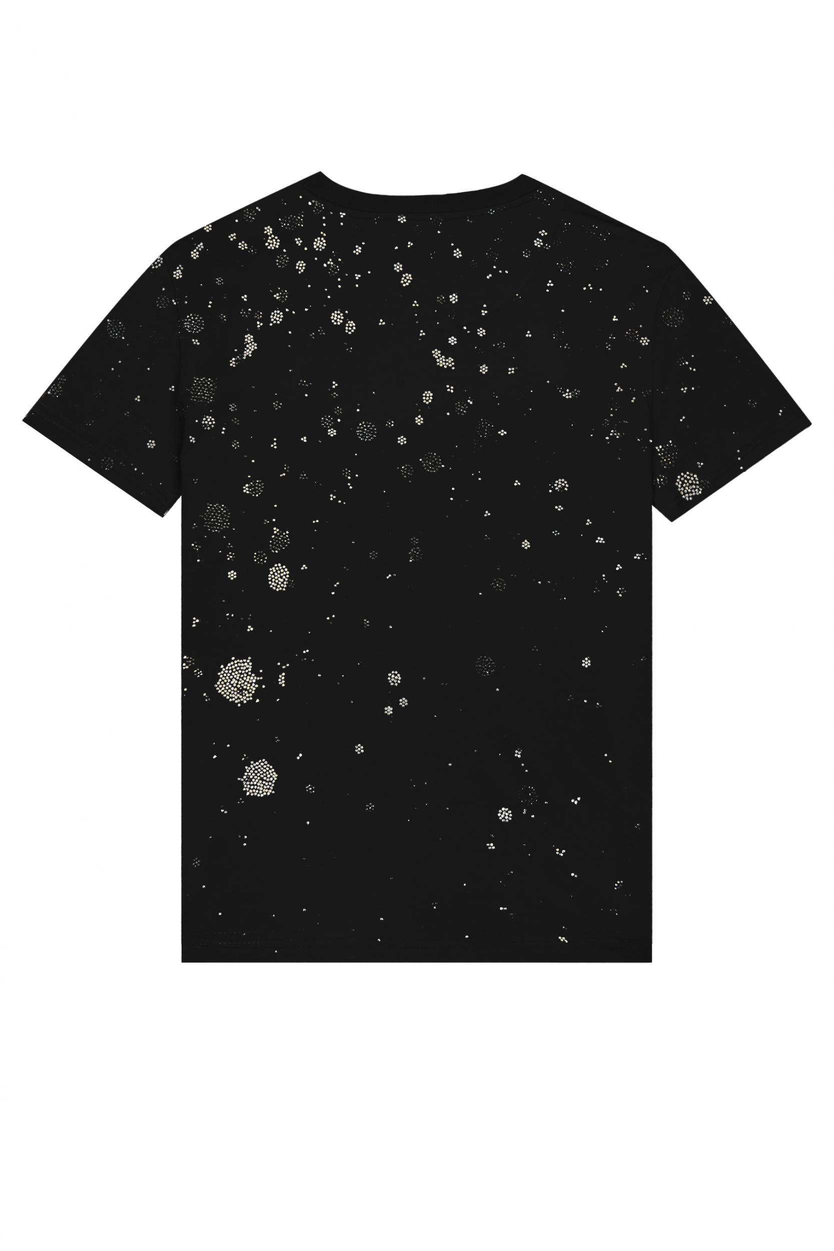 RHINESTONE SPLASH MB T-SHIRT | BLACK