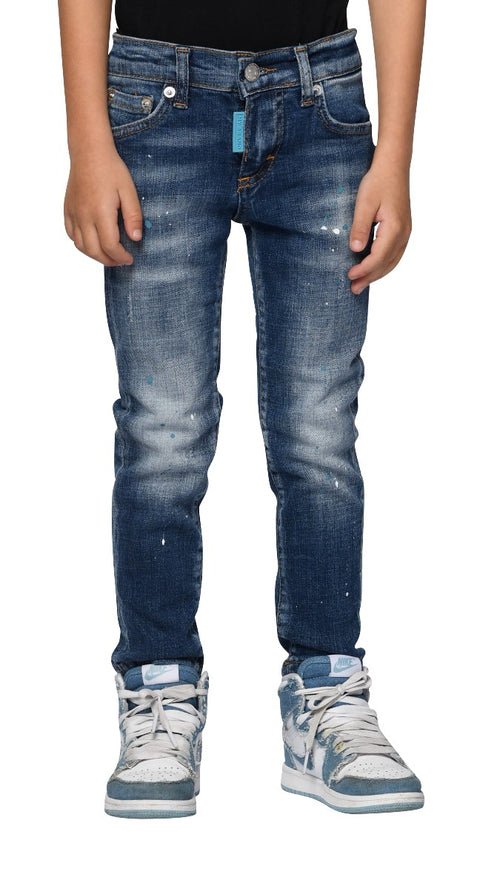 Blue Jeans Suede Light Blue Tag | DENIM