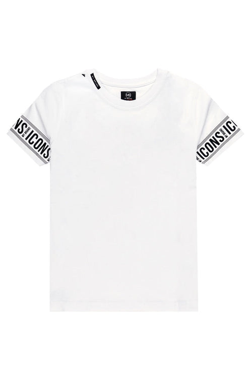 Icons Sleeve T-Shirt White