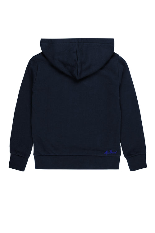 Double Lion Hoodie | NAVY