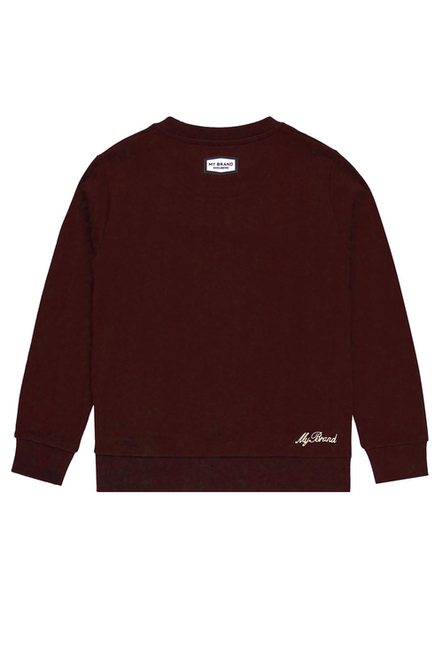 Eagle Risk Sweater Burgundy | BURGUNDY