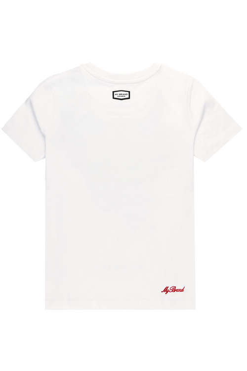 Snake Roses T-Shirt White