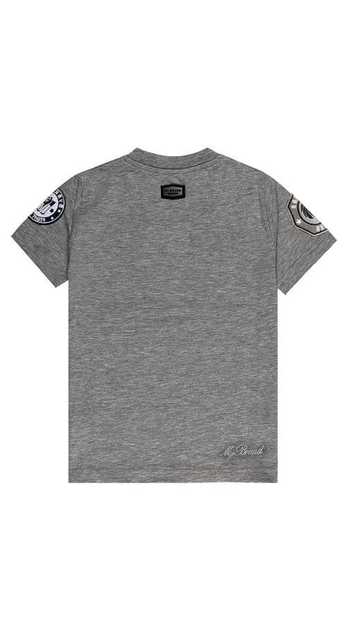 Devil Fighter T-Shirt | GREY