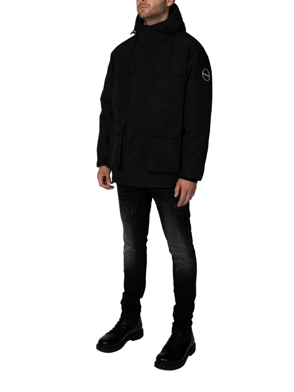 CORTINA LONG JACKET BLACK | BLACK