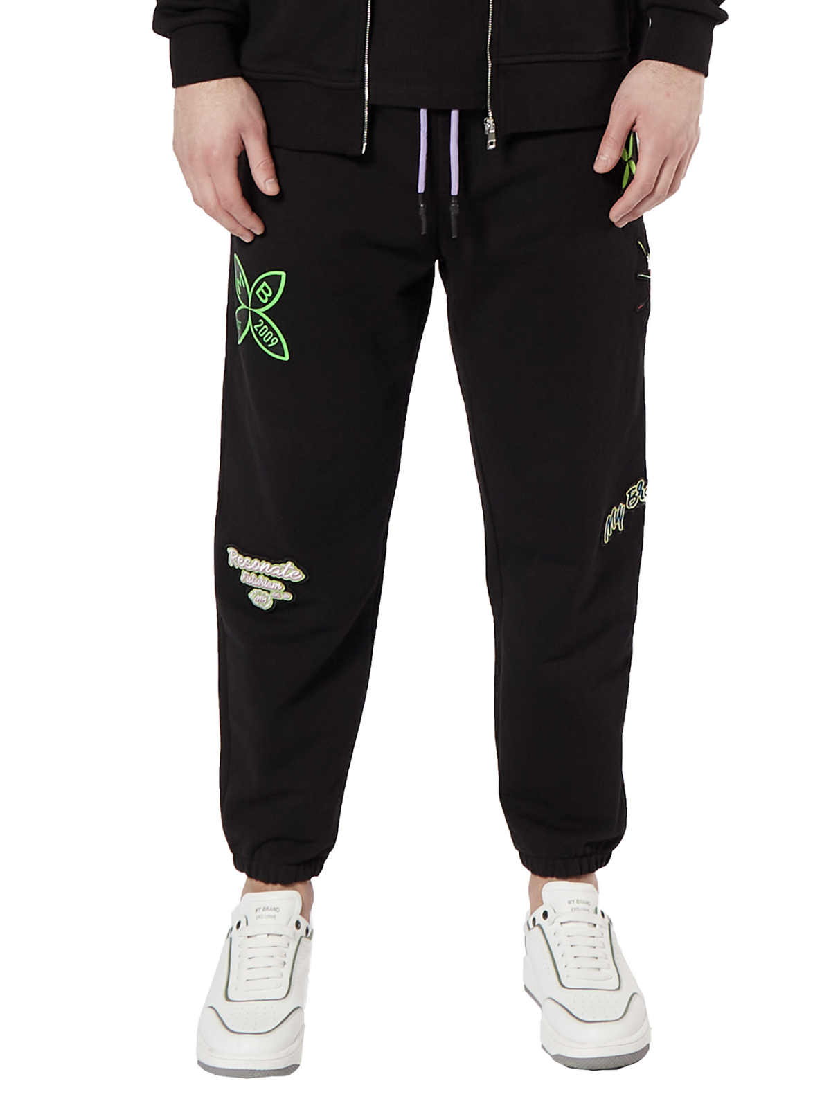 MB FUNKY PATCHES JOGGING | BLACK