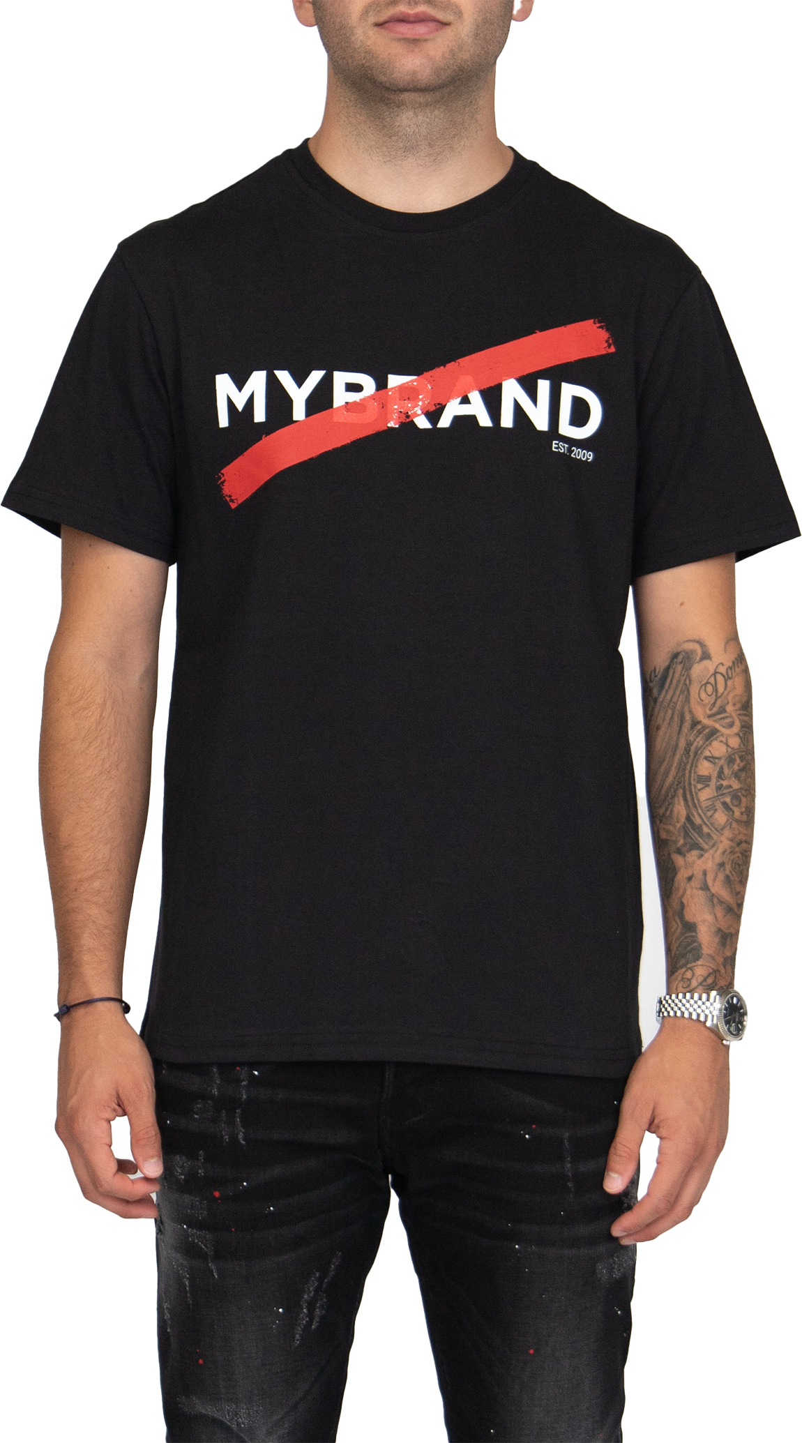 The Red Line Shirt Black | BLACK