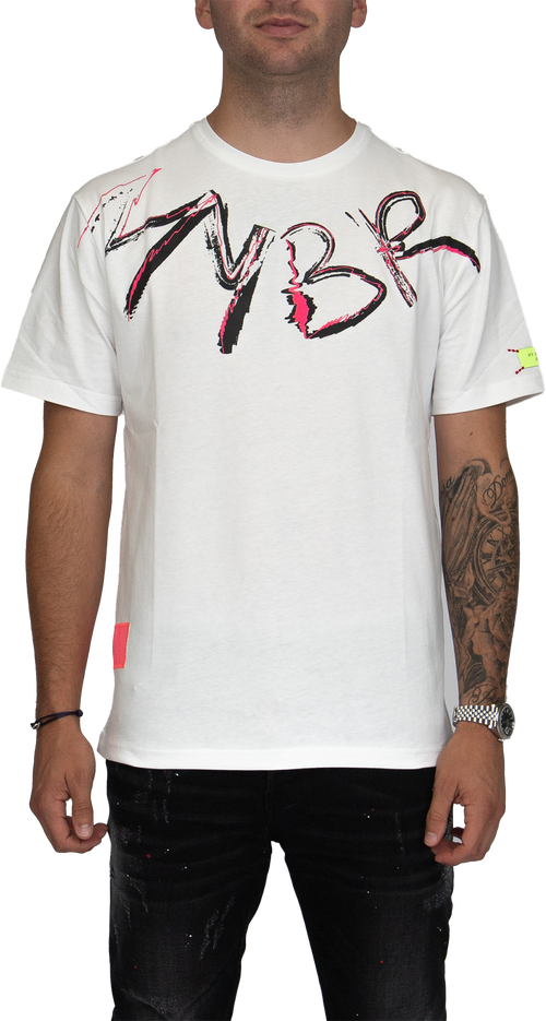 MYBRAND Signature Scribble Tee | OFF-WHITE