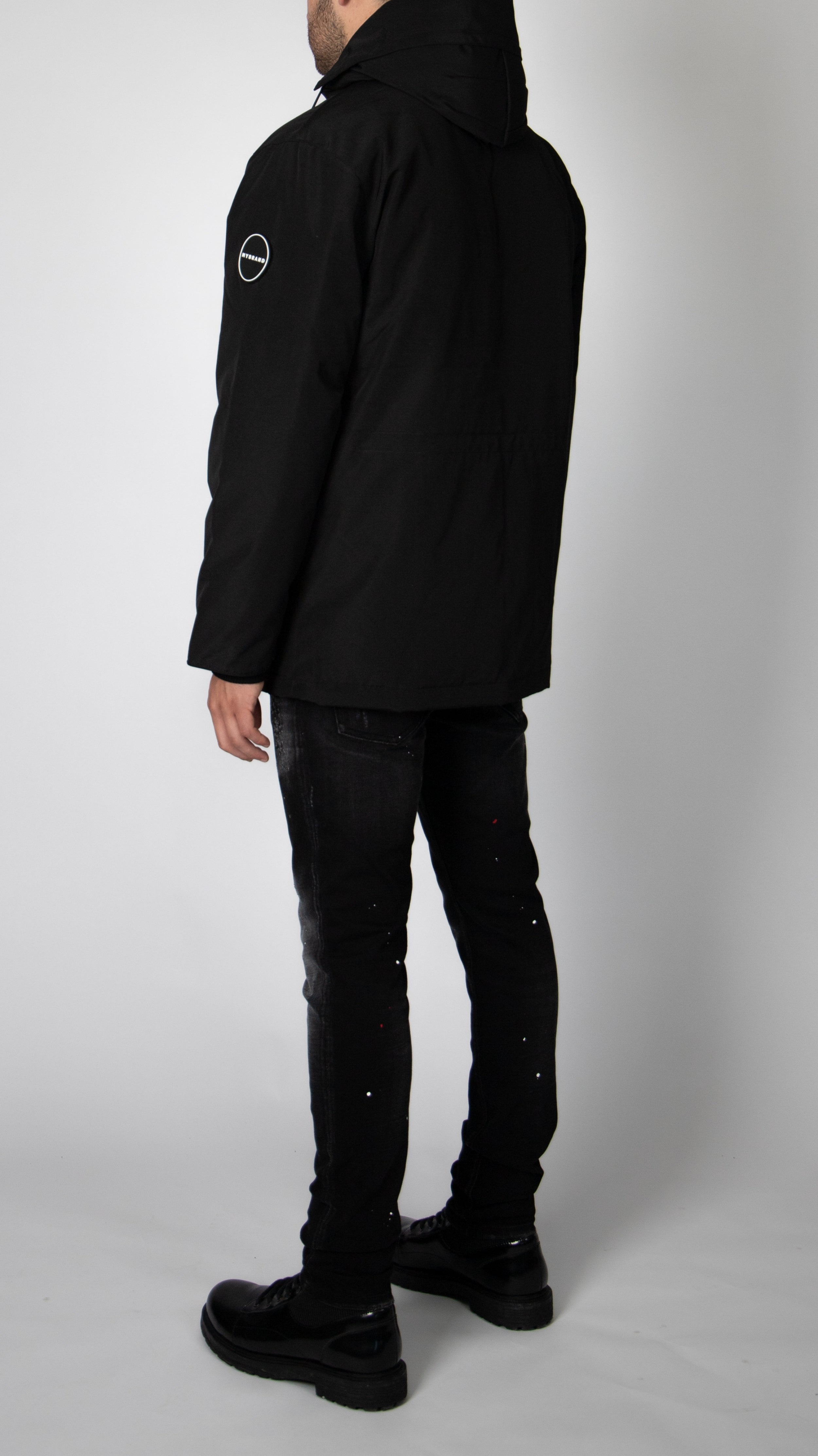 CORTINA LONG JACKET BLACK | BLACK