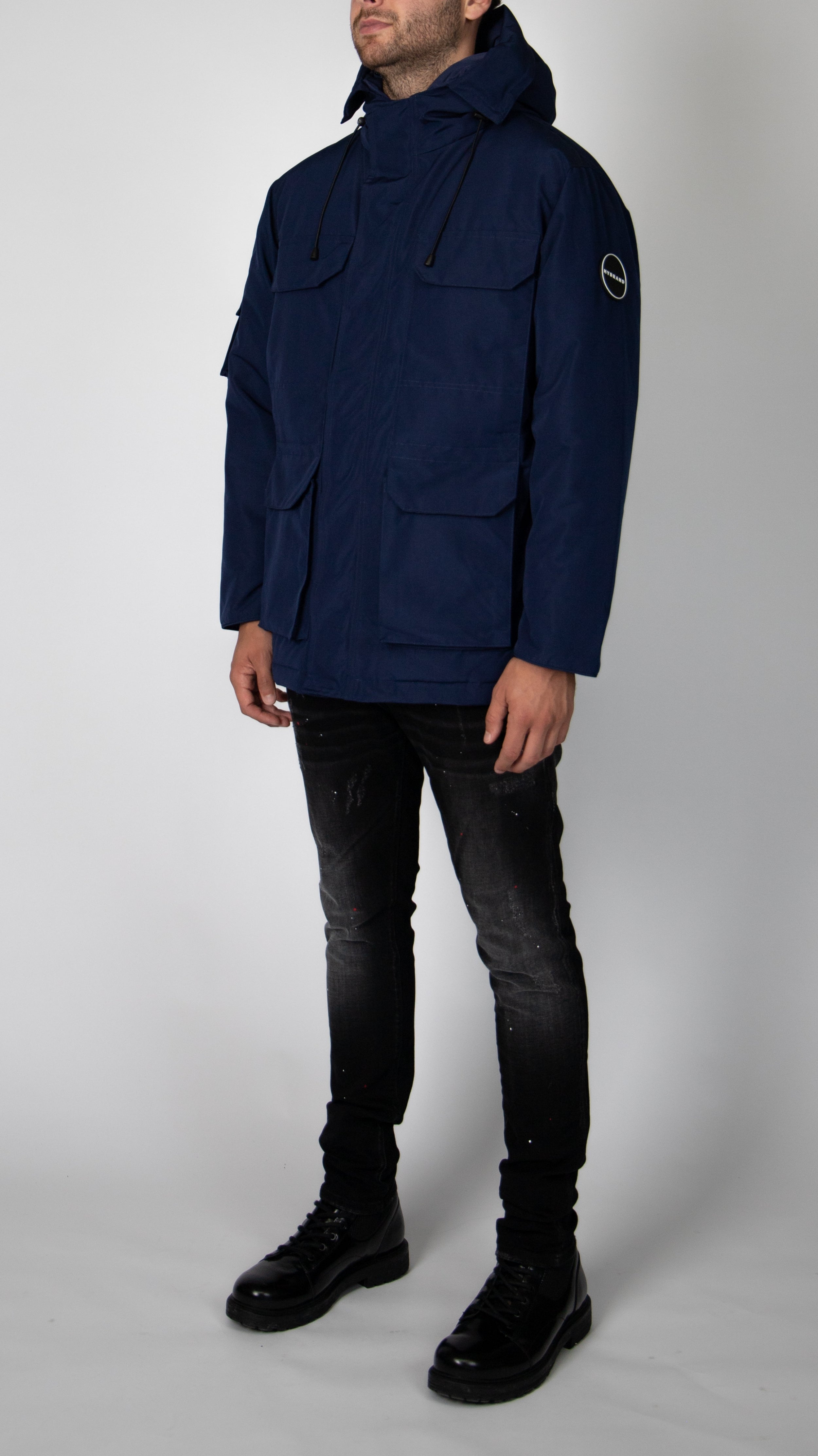 CORTINA LONG JACKET NAVY | NAVY