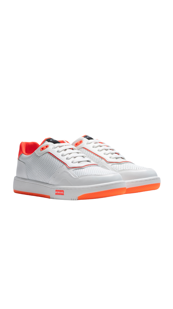 Tennis Shoe Neon Orange