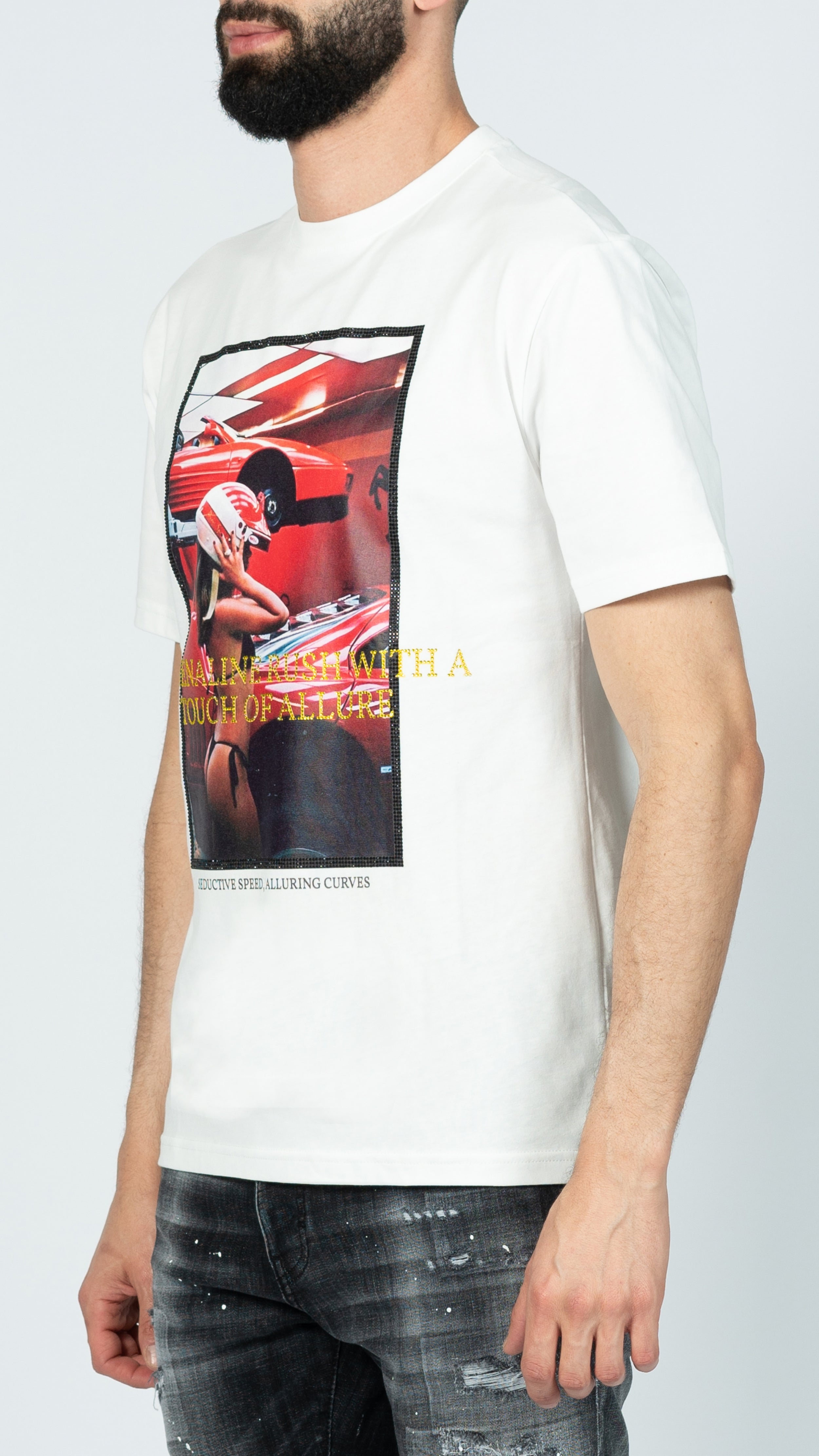 Race adrenaline tee | OFF-WHITE