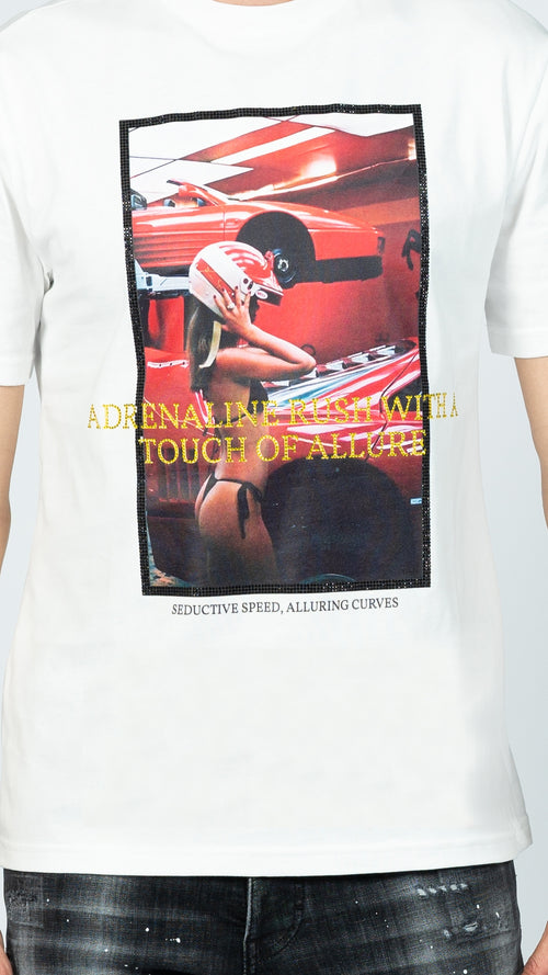 Race adrenaline tee | OFF-WHITE