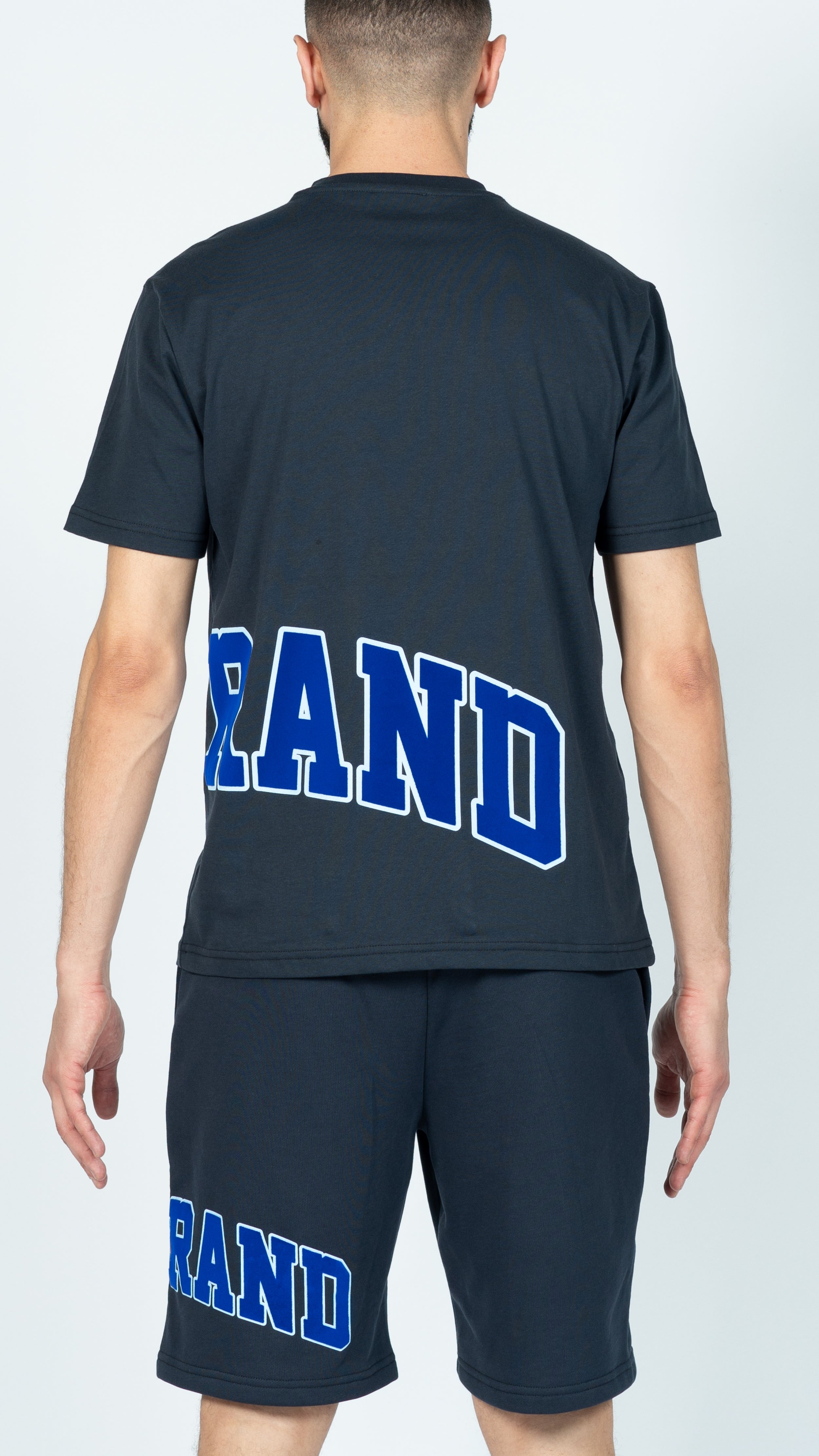 MYBRAND Bold Emblem Shirt Navy | NAVY