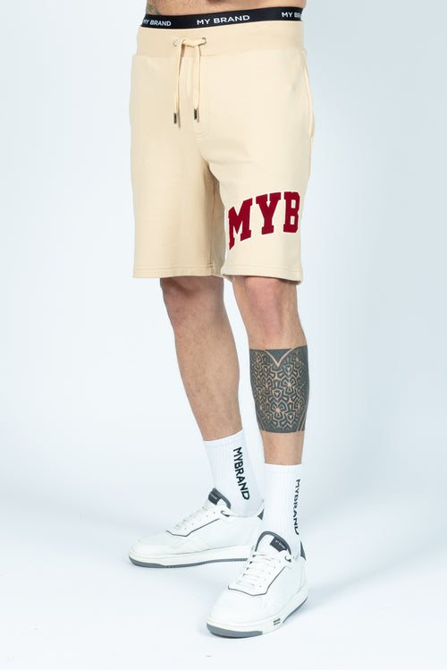 MYBRAND Bold Emblem Short | OFF-WHITE