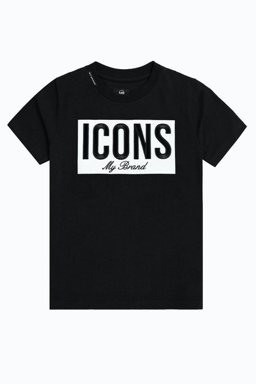Icons Frame T-Shirt Black